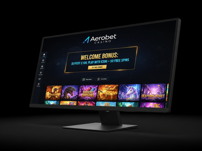 Aerobet Casino Casino on Computer