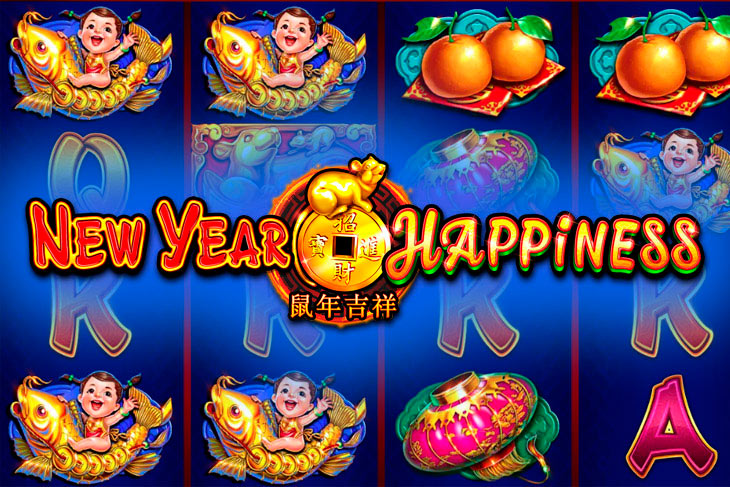 New Year Happiness - Ruby Play slot at Aerobet Casino Casino