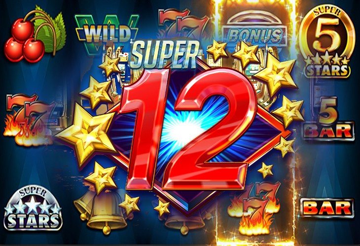 Super 12 Stars - Red Rake slot at Aerobet Casino Casino