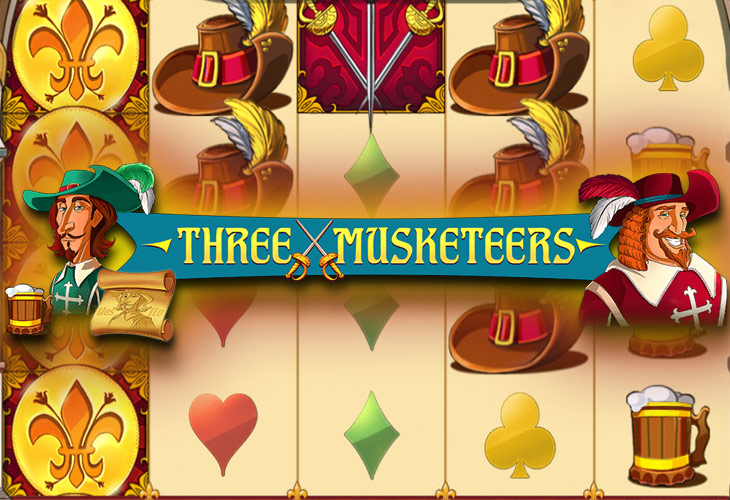 Three Musketeers - Red Tiger Gaming slot at Aerobet Casino Casino