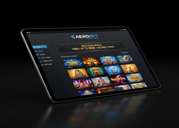 Aerobet Casino Casino in Tablet